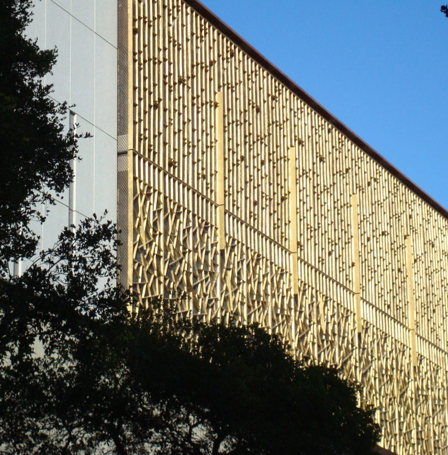Tactile Cast Bronze & Copper Exterior Cladding